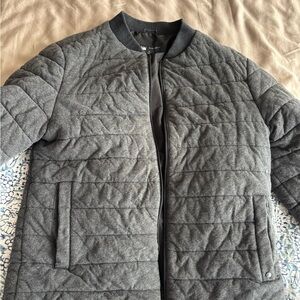 Robert Barakett Charcoal Puffer Jacket